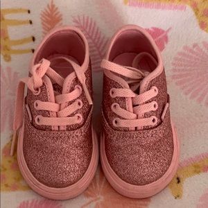 Toddler girls PINK VANS